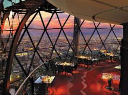 The Globe Restaurant at the Al Faisaliah Hotel
